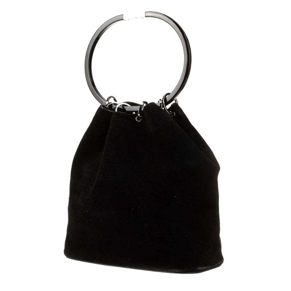 Gucci Suede Top Handle Bag